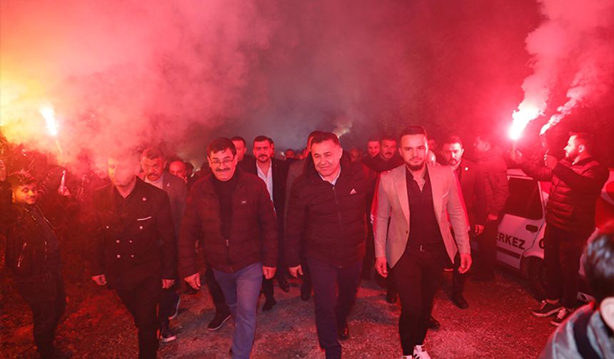 Türktaş, Dereköy ve Süleymanlardan başkan Yücel’e tam destek