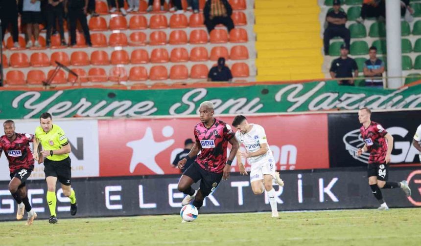 Trendyol Süper Lig: Alanyaspor: 1 - Kasımpaşa: 2 (Maç sonucu)