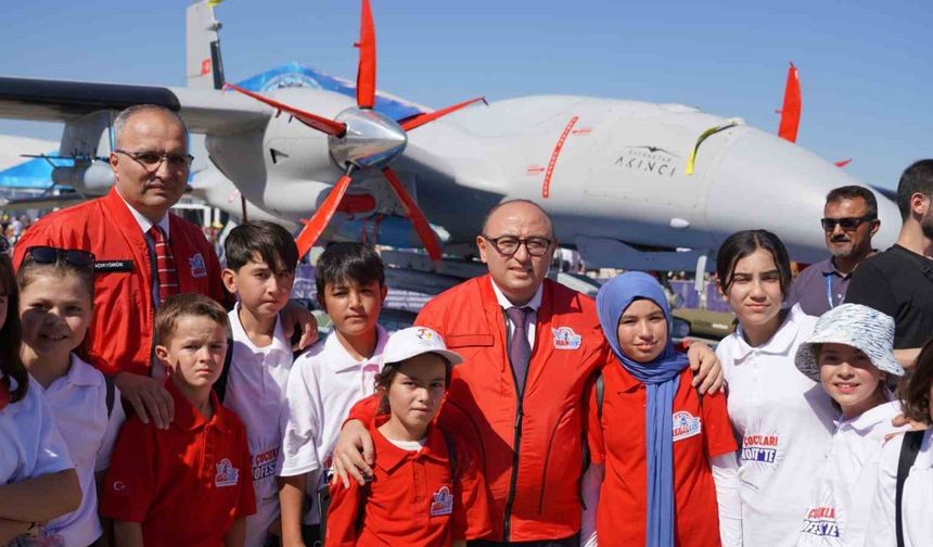 Yörük çocuklarının TEKNOFEST heyecanı