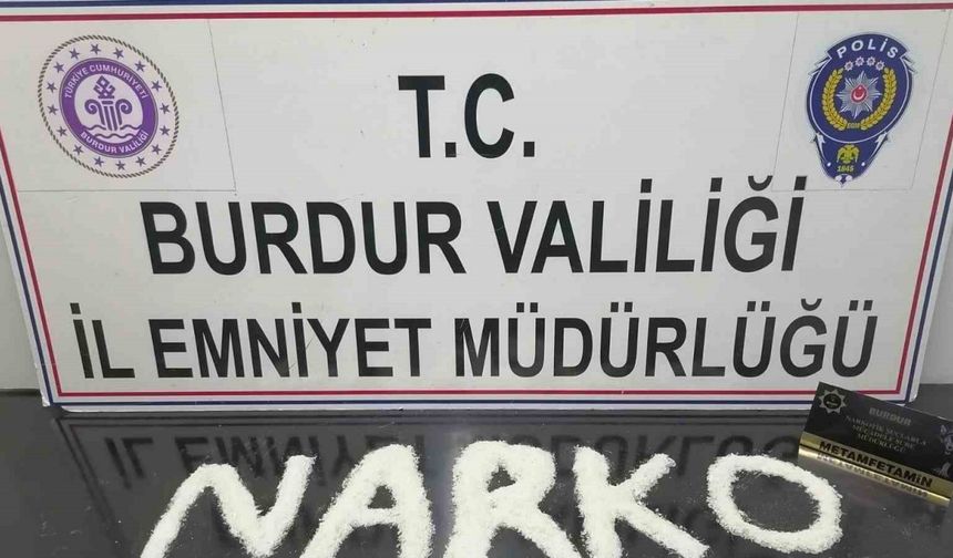 Burdur’da uyuşturucu operasyonu: 3 şüpheli tutuklandı