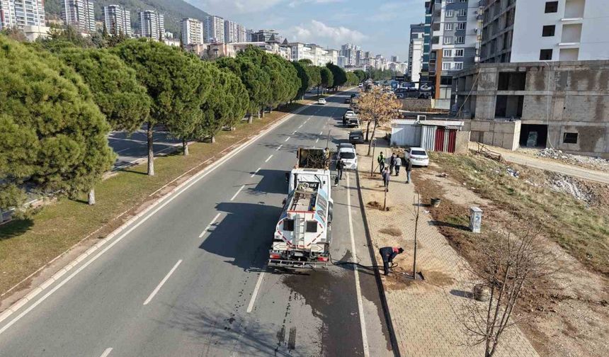 Kahramanmaraş’ta yeşil dönüşüm başladı