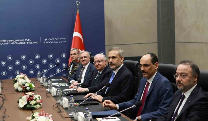 Türkiye ile Irak arasında Yüksek Düzeyli Güvenlik Mekanizması toplantısı gerçekleştirildi