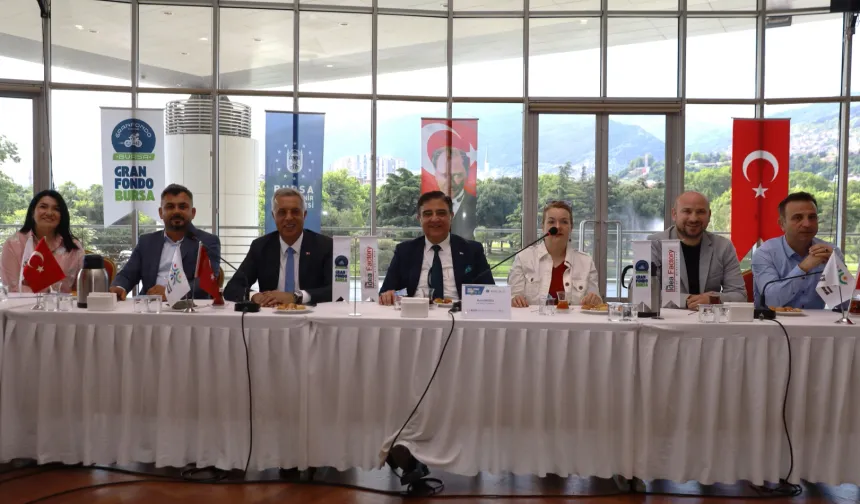 Bursa'da pedallar Gran Fondo için dönecek