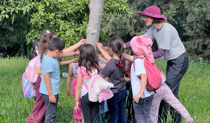 İzmirli çocuklar ormanı keşfetti