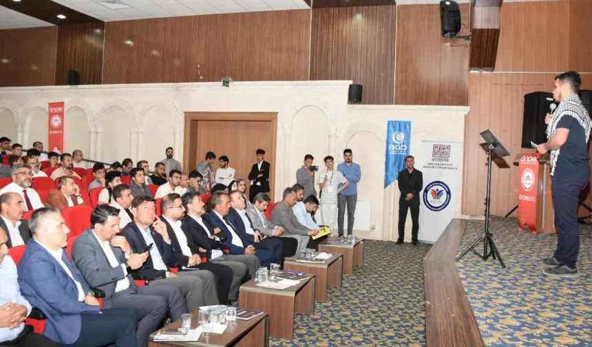 Mardin’de şiirle dayanışma! Gazze temalı dinleti büyük ilgi gördü