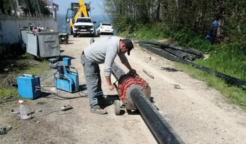 Ordu'da yeni içme suyu hattı sevinci