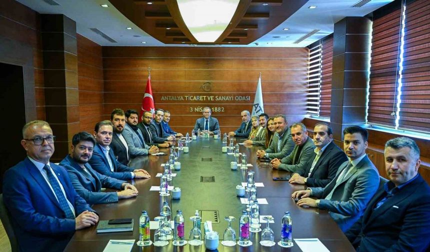 Antalya ekonomisinin nabzı tutuldu