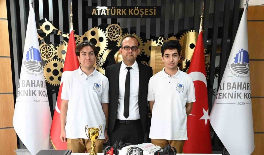 Antalya OSB’li öğrencilerden uluslararası başarı