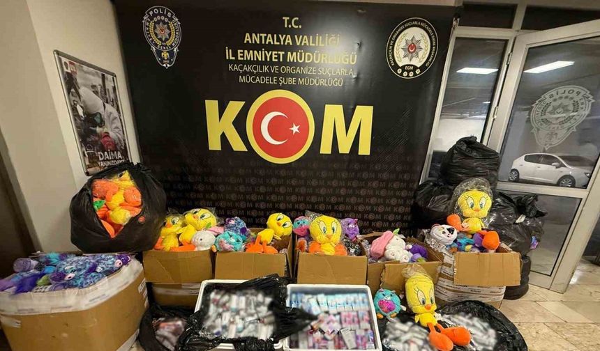 Antalya’da 5 ilçede kaçak ürün operasyonu