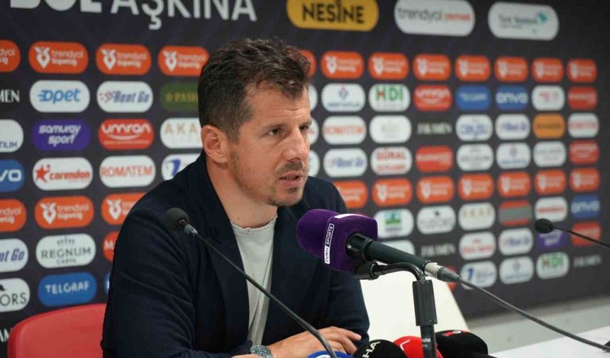 Emre Belözoğlu: "Bizi ligde tutan iç saha performansımız oldu"