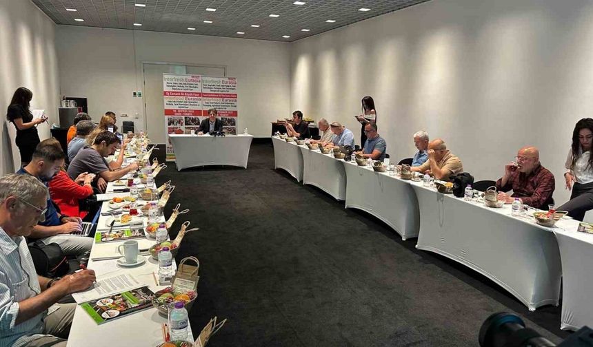 Interfresh Eurasia’nın basın toplantısı Antalya’da yapıldı