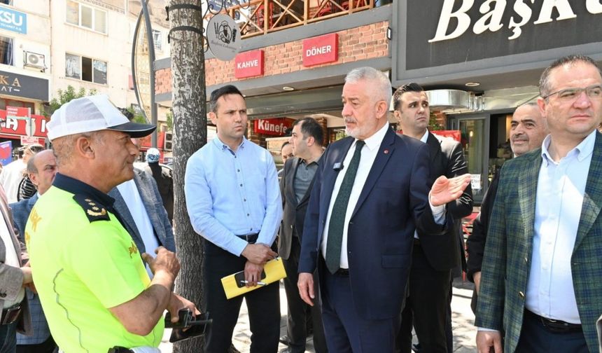 Isparta’da en yoğun caddede yaya geçitlerine ışıklı geçiş kurulacak