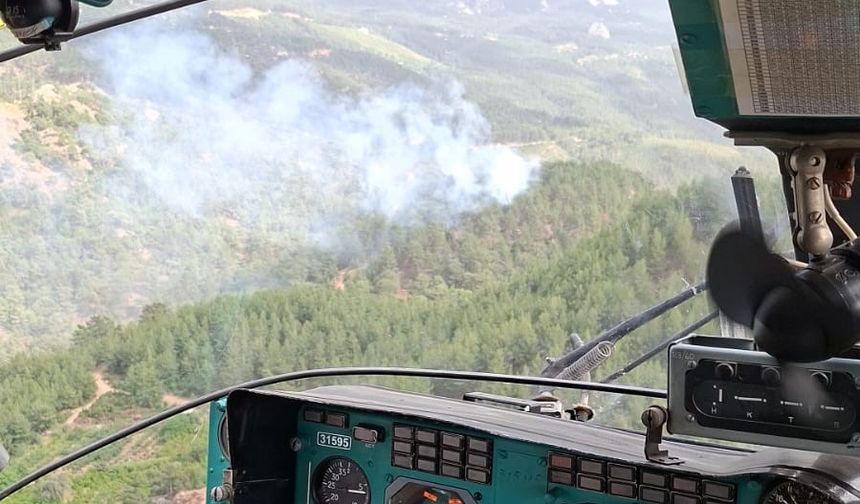 Kumluca’da orman yangını: 1 hektarlık alan zarar gördü