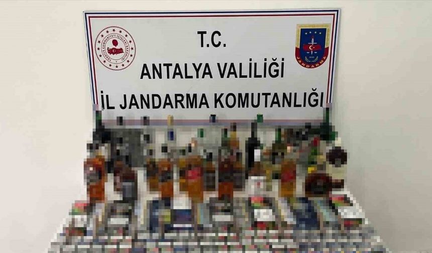 Manavgat’ta kaçak ürün operasyonu