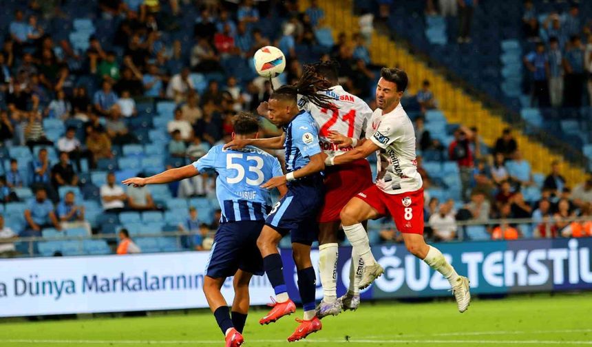 Trendyol Süper Lig: Adana Demirspor: 2 - Gaziantep FK: 2 (Maç sonucu)