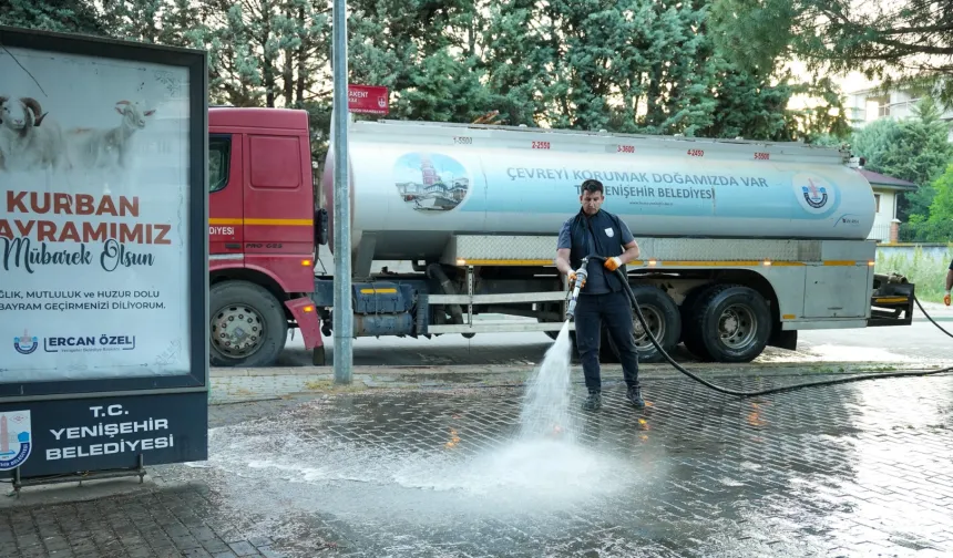 Bursa Yenişehir’de bayram hazırlığı