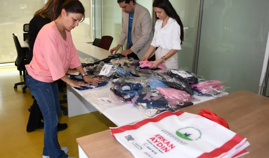Bursa'da Osmangazili çocuklar bayram sevincini erken yaşadı