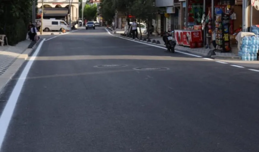 Kocaeli'de yol ve kaldırım yenileme çalışması tamamlandı