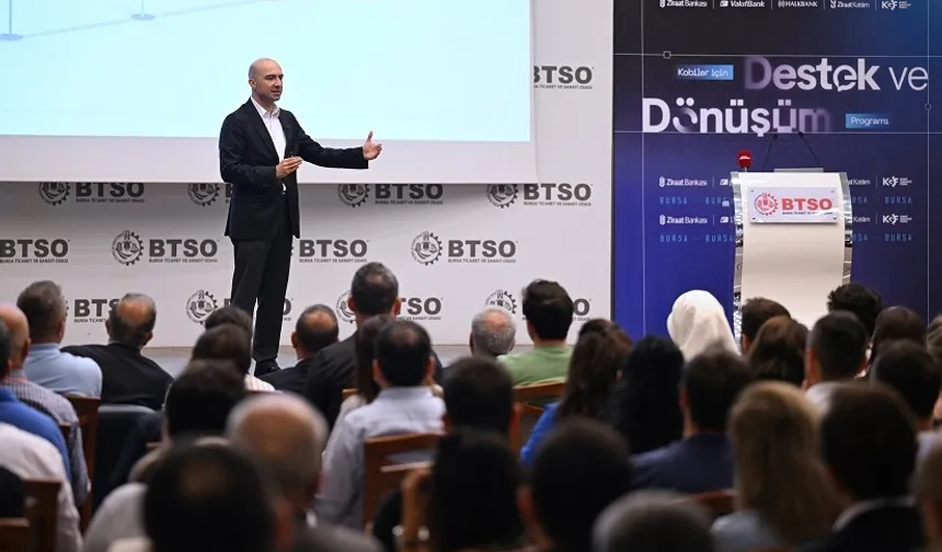 KOSGEB’den KOBİ’lere dev destek... BTSO'da tanıtıldı