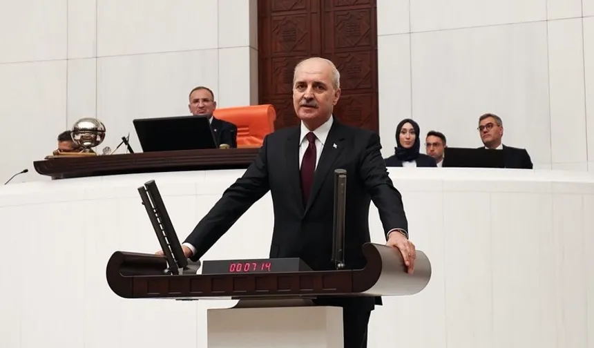 Kurtulmuş yeniden TBMM Başkanı... 'Terörsüz Türkiye' en acil mesele