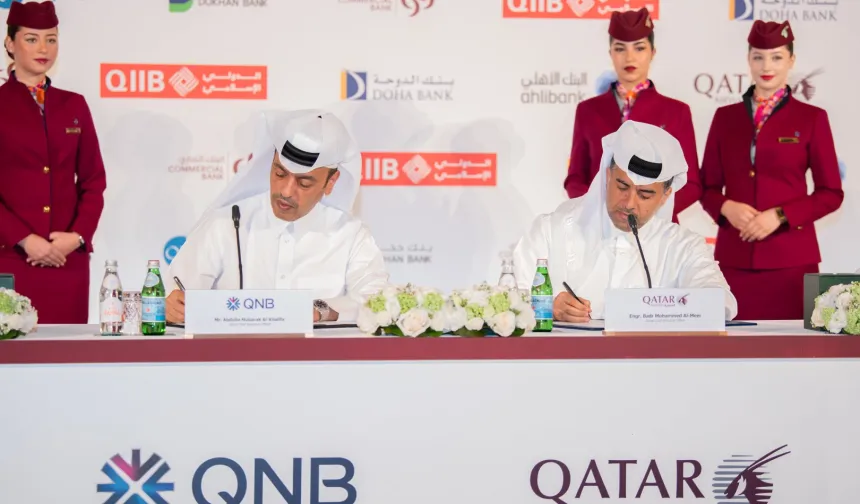 Qatar Airways Group'tan Katarlı yerel bankalarla 4,5 milyar QAR tutarında yeni kredi anlaşması