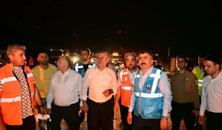 Bursa'da yangın felaketine ‘Yıldırım’ müdahale