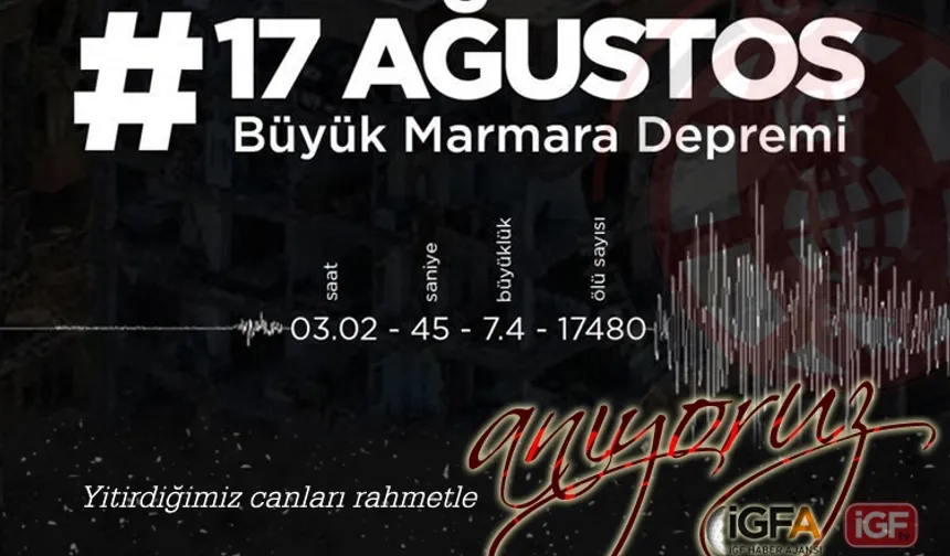 17 Ağustos 1999 depremi... Marmara'nın unutulmaz trajedisi!