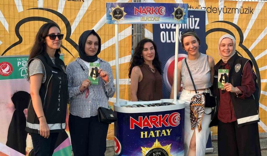 Arsuz Milyon Fest’te binlerce kişiye bilinçlendirme çalışması yapıldı