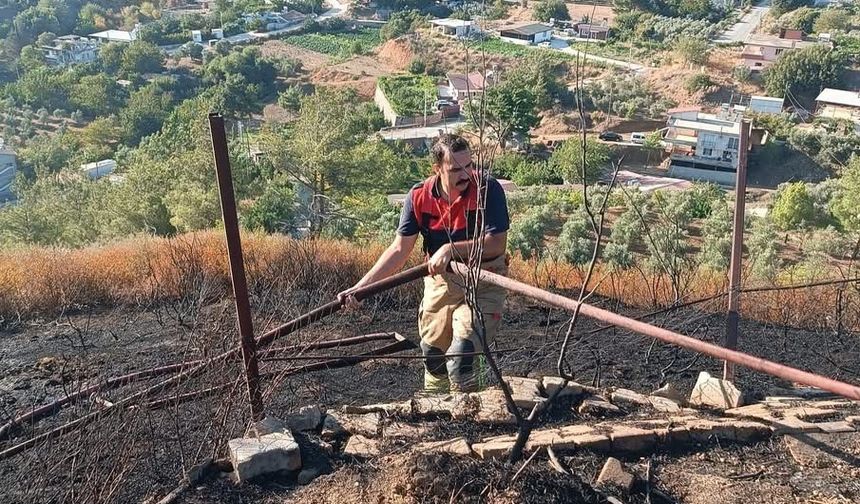 Hatay’da orman yangını büyümeden kontrol altına alındı