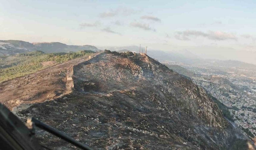 Hatay’da orman yangını kontrol altına alındı