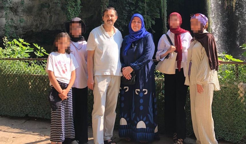 Otomobiliyle evine dönmek isteyen aileye dehşeti yaşattılar