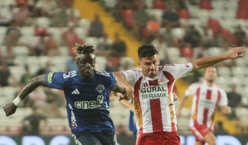 Trendyol Süper Lig: Antalyaspor: 2 - Kasımpaşa: 1 (Maç sonucu)