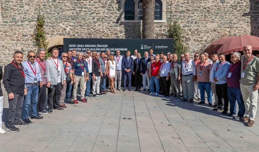 İzmir'de Başkan Tugay amatör kulüplerin başkanlarıyla buluştu
