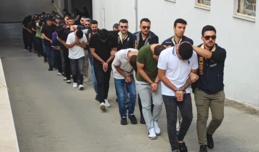 Adana merkezli 3 ildeki yasadışı bahis operasyonunda 21 şüpheli tutuklandı