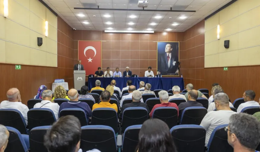 Mersin Büyükşehir’den Akdeniz’de muhtarlarla verimli istişare toplantısı