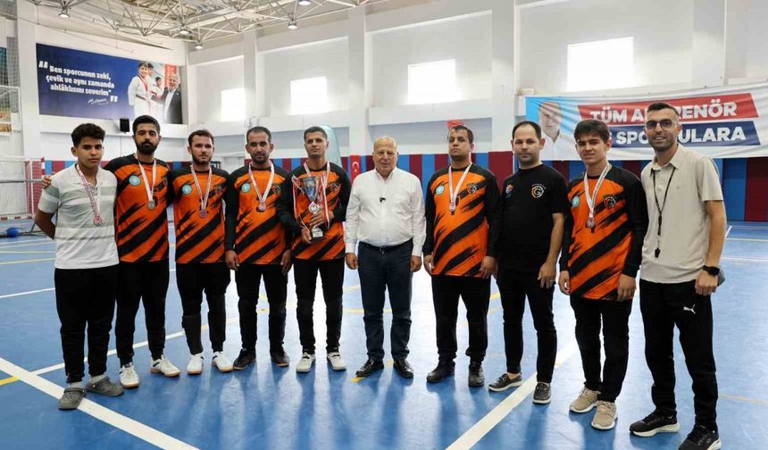 Görme engelli gençler Goalball’da Türkiye 2’ncisi oldu