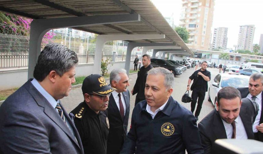 İçişleri Bakanı Yerlikaya: "Narko Kapan Mersin’le 3 organize suç örgütü çökerildi, 370 şahıs yakalandı"