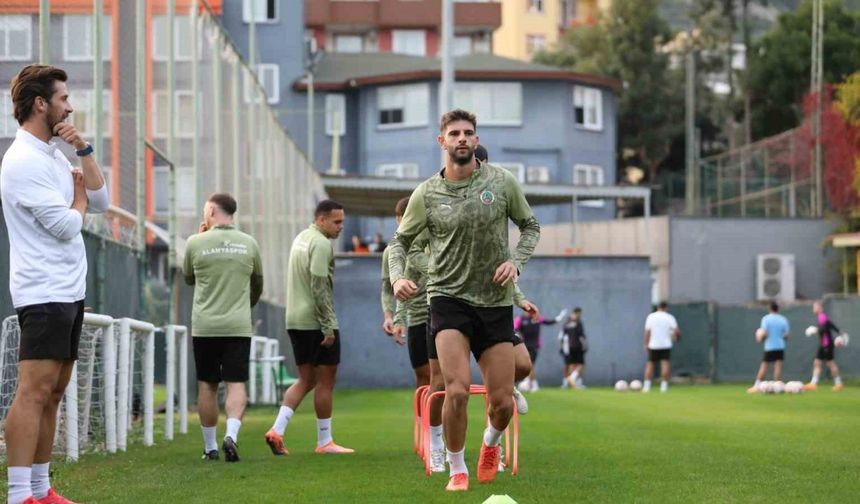 Alanyaspor, Samsunspor maçı hazırlıklarına başladı