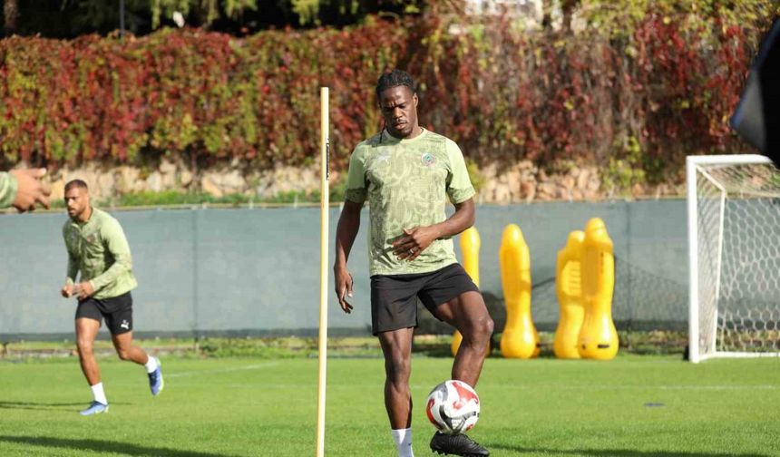 Alanyaspor, Samsunspor maçı hazırlıklarını tamamladı