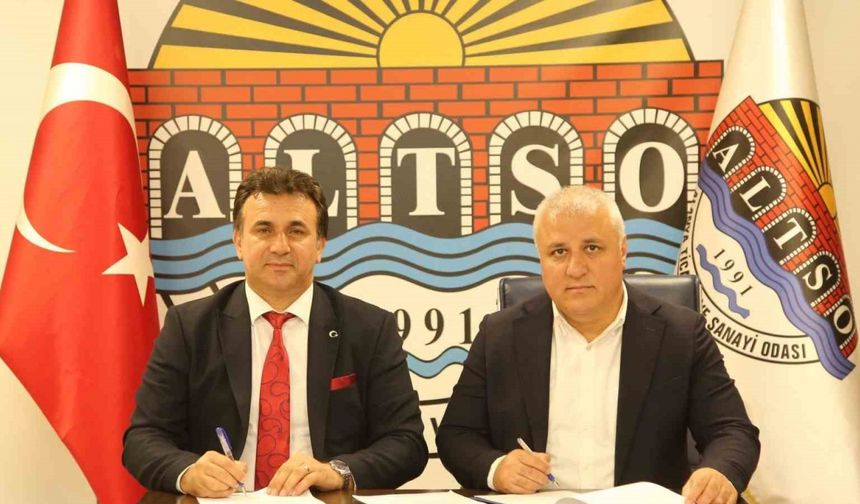 ALTSO ve İlçe Milli Eğitim Müdürlüğü’nden nitelikli iş gücü için önemli protokol