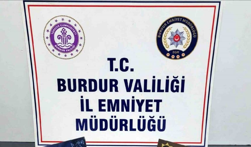 Burdur’da uyuşturucu operasyonu