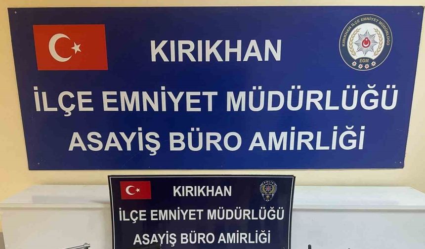 Kırıkhan’da asayiş operasyonu; 2 gözaltı