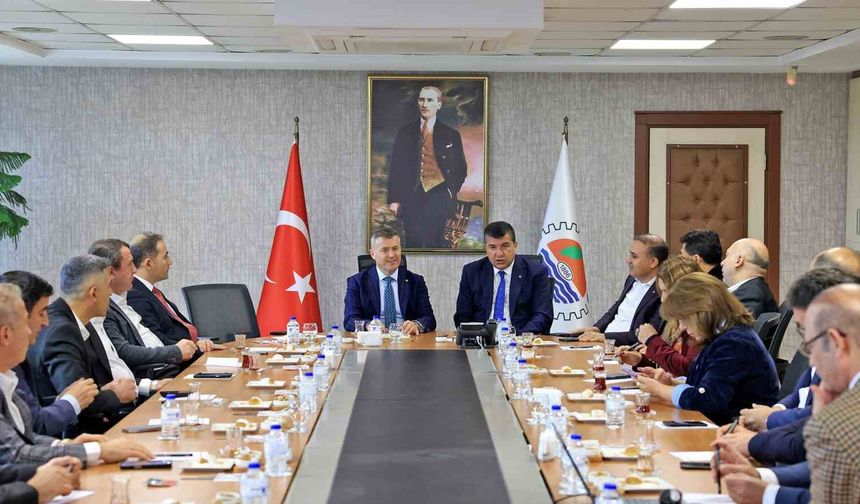 Mersin iş dünyası Doğu Anadolu’daki yatırım fırsatlarını radarına aldı