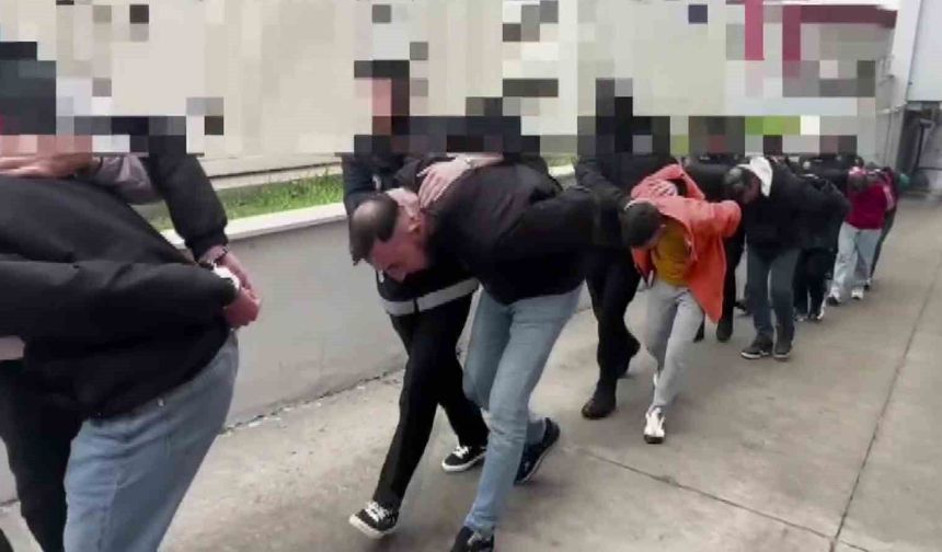 Adana'da uyuşturucu operasyonu: 11 tutuklama