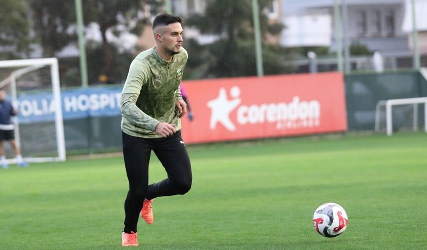 Alanyaspor, Eyüpspor maçı hazırlıklarını tamamladı