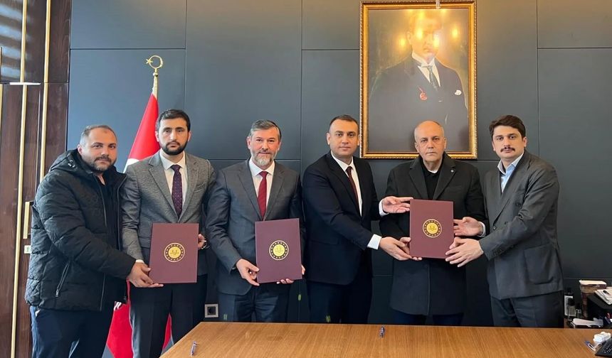 Hatay'da 2 caminin inşası için protokol imzalandı