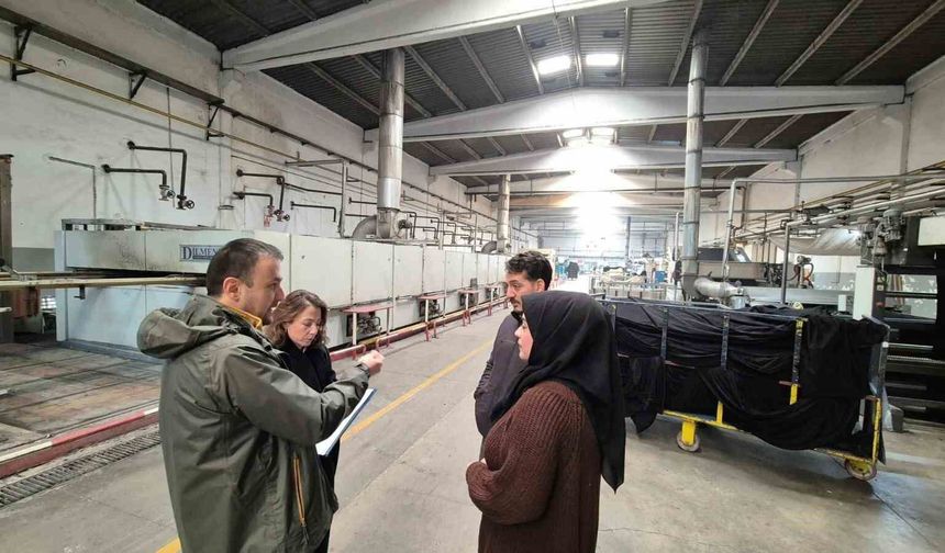 Yeşil dönüşüm teknik destek programından destek almaya hak kazanan 3 firma incelendi