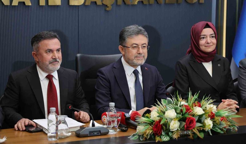 Bakan Yumaklı: '459 su ve sulama tesisi için 110 milyar liralık yatırım yapılacak'