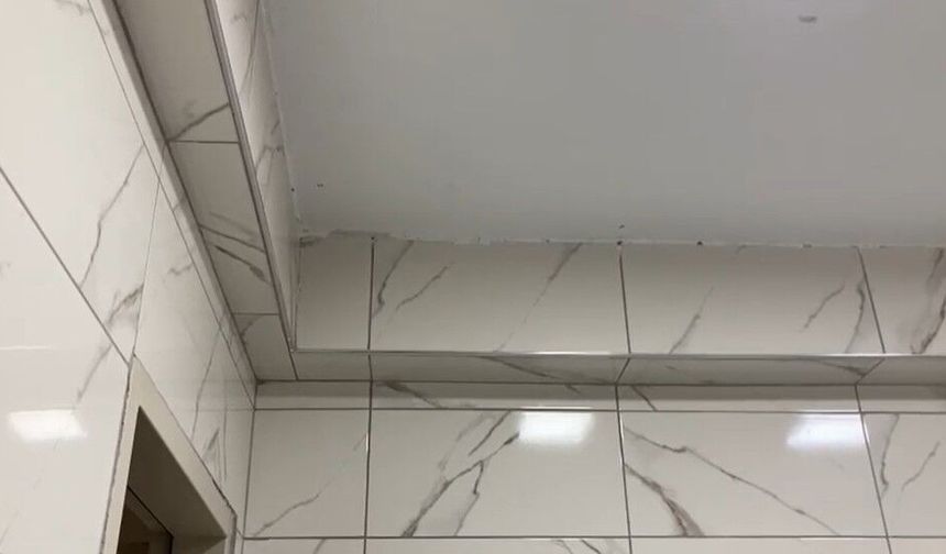 Isparta'da okul tuvaletine yerleştirilen kameralar bulunduğu yerden kaldırıldı