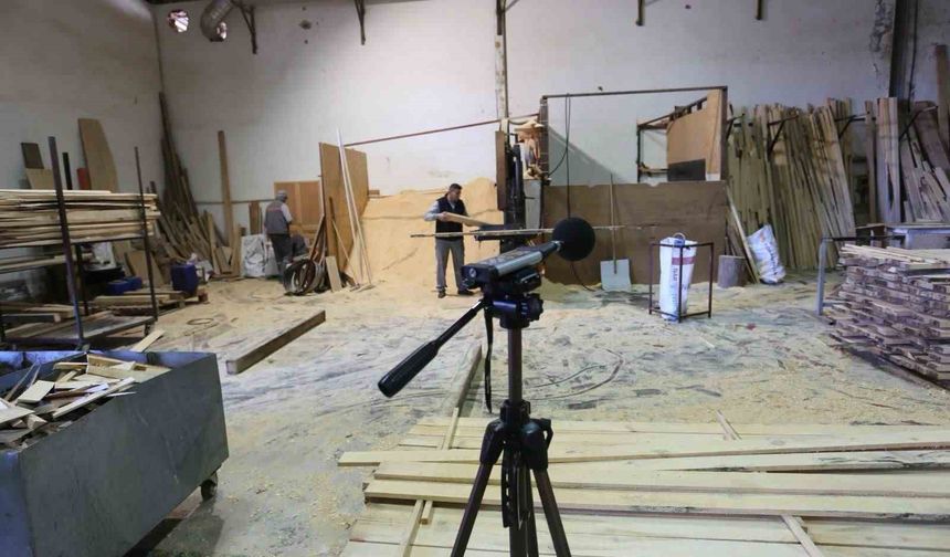 Kepez'de 26 noktada gürültü ve toz ölçümü